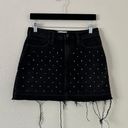 Frame Denim Embellished Mini Skirt Photo 9