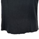 Universal Standard  Women's Black Ribbed Stretch Sleeveless Tank Top Size M 18-20 Photo 4