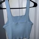 American Eagle Outfitters Light Blue Tank Top Photo 2