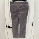 St. John’s Bay  Petite Gray Straight Leg Corduroy Pants Women’s Size 10P Photo 1