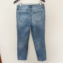 sts blue  Straight Leg Distressed Mid Rise Jeans Medium Blue Wash Nordstrom Sz 29 Photo 4