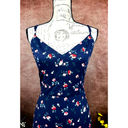 Nine Britton  Willow Brushed Knit Maxi Dress - Navy Floral - size L Photo 2