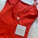 Free People Lokahi swim women’s bodysuit romper Sunset Small Photo 4