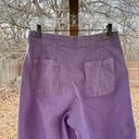 Pilcro and the Letterpress Anthropologie Pilcro Ultra High Rise Purple Cropped Wide Leg Jeans Size 29 Photo 9