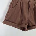 Halara NWT  Button Zipper Side Pocket Corduroy Casual Shorts Size Small S NEW Photo 2