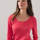 Krass&co G.H & Boss  Top women’s size small deep coral long sleeve shirt casual Photo 6