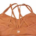 All In Motion  Size Large Peach Low Support Strappy Longline Sports Bra Photo 1