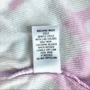 Kirra  Purple White Bleach Tie Dye Ribbed Tank Top M Photo 7