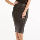 Spanx - Faux Leather Pencil Skirt Black Career Professional Photo 0