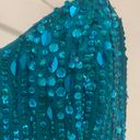 Scala Homecoming Dress Turquoise Size 4 Photo 3