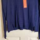 John + Jenn  NEW V neck, navy blue, Isaiah sweater in deep end, size medium Photo 4