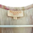Rococo NEW  Sand Etre Metallic Maxi Dress Pink Multi Photo 2