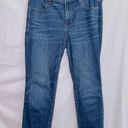 American Eagle  Dark Wash Denim Next Level Stretch Hi Rise Jegging Crop Jean Photo 0