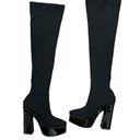 Jimmy Choo  Giome Black Over The Knee Boots Size 37 (7) NWB Photo 5