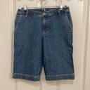 Liz Claiborne  Denim Bermuda Shorts Photo 2