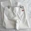 Dickies  White Worker Crop Roll Hem Pants Size 9/29 Photo 7