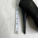 Brash  Black Sparkly Pump Heels Photo 7