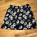 Night Moves Golftini  Pull-in on Skort - Navy Floral Photo 3