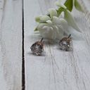 Swavorski Swarovski Crystal Round Cut Studs Earrings Photo 5