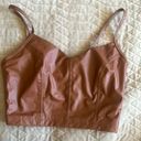 Aerie Brown Corset Top Photo 0