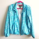 Ralph Lauren Lauren  Windbreaker Blue White Stripes Photo 2