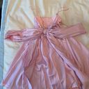 Hello Molly Pink Sparkly Mini Dress With Bow Photo 1