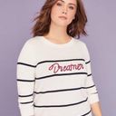 Lane Bryant  Sweater “Dreamer” Crew Neck Knit Plus Size 26/28 NWT $49.95 Photo 1