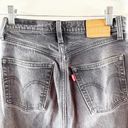 Levi's  High Rise Button Fly Ribcage Bootcut Jeans Washed Black 25 Photo 14