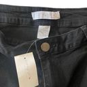 Ashley Stewart  NEW curvy girl plus size 22 black distressed shorts Photo 2