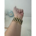 Boutique Gold and black metal cuff bracelet Photo 1