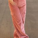 American Eagle Pink Corduroy Pants Photo 0