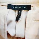 BCBGMAXAZRIA  High-Waisted Pleated Belted Light Pink Shorts Photo 2