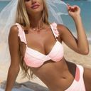 SheIn Pink Bikini  Size Medium  Photo 0