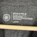 SoulCycle Grey Black Cropped Graphic Tee Photo 5