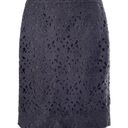 Kate Spade  NEW YORK Black Lace Skirt Size 0 Pencil Skirt Photo 0