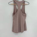 Vuori  Womens Purple Solid Pullover Scoop Neck Racerback Tank Top Size Medium Photo 4