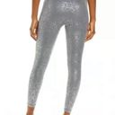 Sweaty Betty  Goddess 7/8 Workout Leggings GREY TERRAZZO FOIL PRINT Size XL 🆕 Photo 2