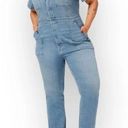 Good American NEW $169  Blue Denim Fit For Success Jumpsuit Photo 0