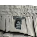 Knee Length Skirt Gray Size M Photo 2