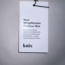 Knix WingWoman Contour Bra Black Size 8 Wireless Molded Foam Cups Side Coverage Photo 4