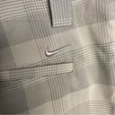 Nike  golf straight Leg Pants brown plaid size 12 Photo 3