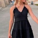 fashion black sun dress Photo 0