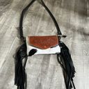 Myra Bags Myra Genuine Cowhide Purse With Fringe Photo 0