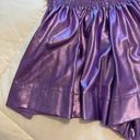 Queen of Sparkles Purple Metallic Skort Photo 1