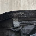 Calvin Klein black cotton straight vintage denim jeans 30” Photo 2