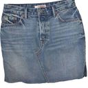 GRLFRND  Blaine Jean Skirt Women's 26 Blue Denim Western Boho Photo 0