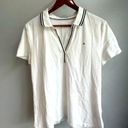 Tommy Hilfiger  Women's Classic V Neck Collared Polo Shirt Size Large Photo 0