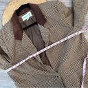 Houndstooth Vintage brown  blazer 90’s academic minimalist Photo 5