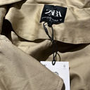 ZARA NWT  Oversized Trench Coat Belted Double Breasted Bloggers Fav S/M Photo 8