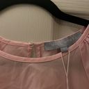 Hill House New  The Francesca Top Ballerina Pink Cotton Size Small Photo 4